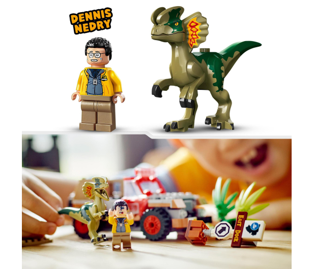 LEGO Outlet Jurassic World 76958 Zasadzka na dilofozaura - 1553875 - zdjęcie 5